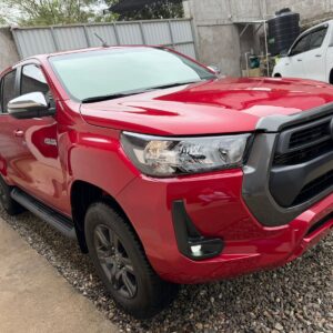 Alternative view of Toyota hilux