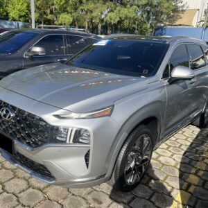 Alternative view of HYUNDAI SANTA FE 2022 PLATEADO