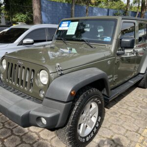 Alternative view of JEEP WRANGLER  SPORT 2016 VERDE