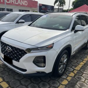 Alternative view of HYUNDAI SANTA FE 2020 BLANCO