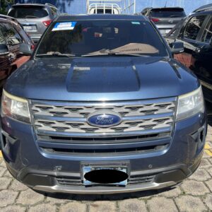 FORD EXPLORER XLT 2018 AZUL